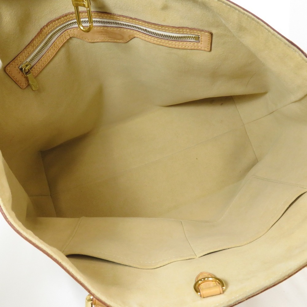 Louis Vuitton Hampstead Damier Azur White Tote Bag Canvas - Picture 5 of 11